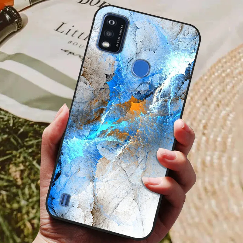 Shockproof Silicone Soft Phone Case with Black TPU Bumper