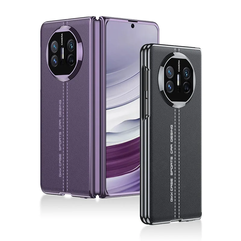 Original Case For Huawei Mate X3 With Screen Glass Case Electroplated Painted Le