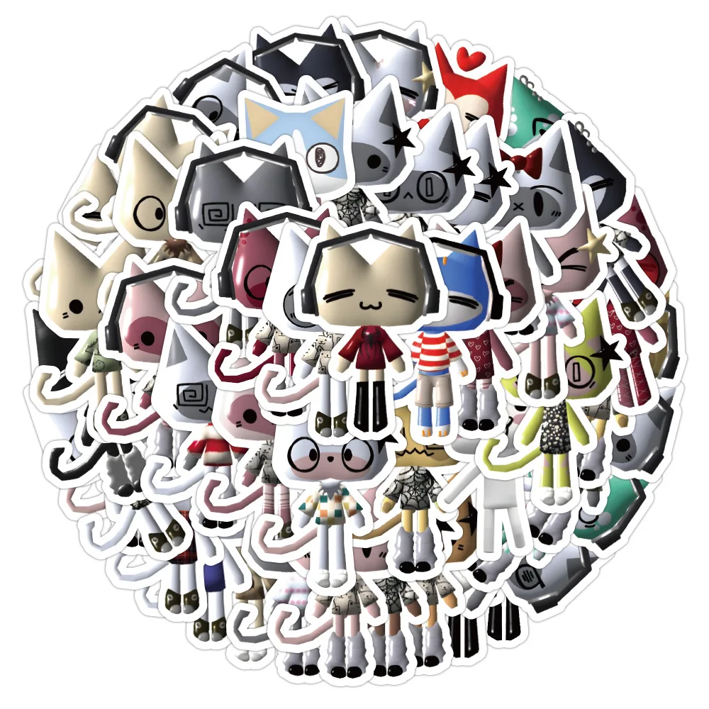 10-30-52PCS-Cute-Inoue-Toro-Anime-Cartoon-Stickers-DIY-Travel-Luggage ...