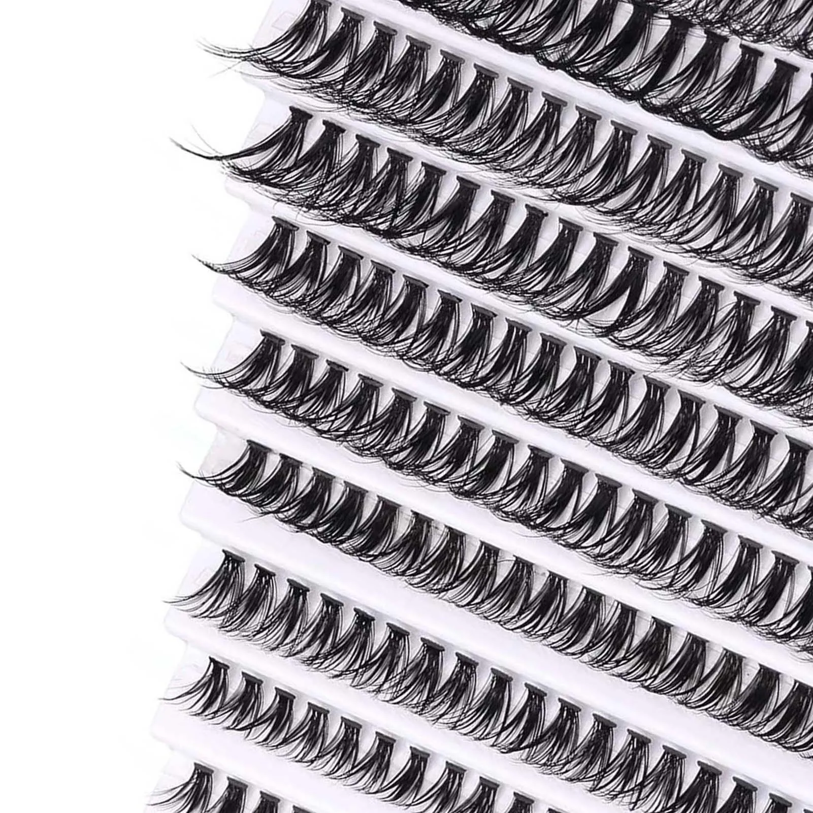 

Подкручивающие толстые накладные ресницы, мягкие, многоразовые искусственные Искусственные ресницы для красоты глаз, косплея, DIY Макияж