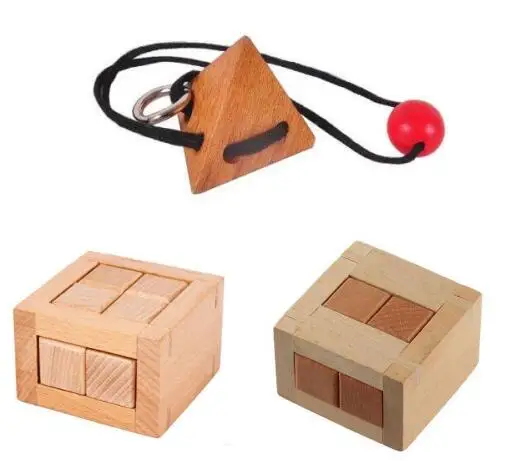 Premium Wooden Brain Teaser Puzzle Game
