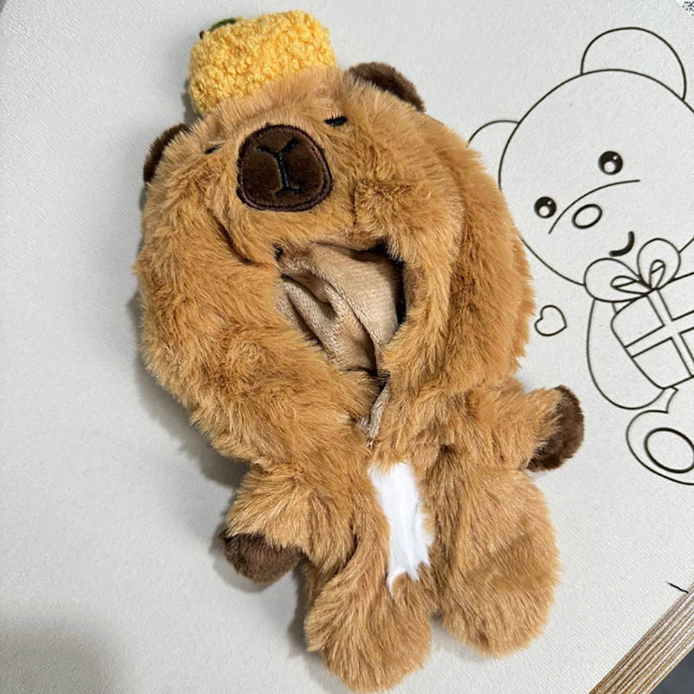 thumbnail image 1 of Ropa para muñecas de peluche de 17 cm, accesorios para muñecas ídolos de Corea del Kpop Exo Labubu, mono Kapibala, ropa, regalo para niños, 1 of 5