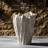 CAPIRON Nordic Irregular Ceramic Vase for Pampas Grass Home Bedroom Living Room Table Centerpiece Decoration Accessories Desk 6
