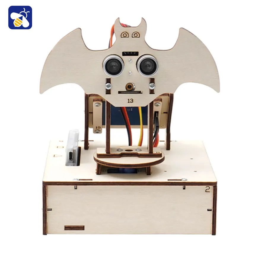 

Compatible UNO R3 Ultrasonic Radar Scanning Programming Creator Teenager Detection Robot Electronic DIY Kit