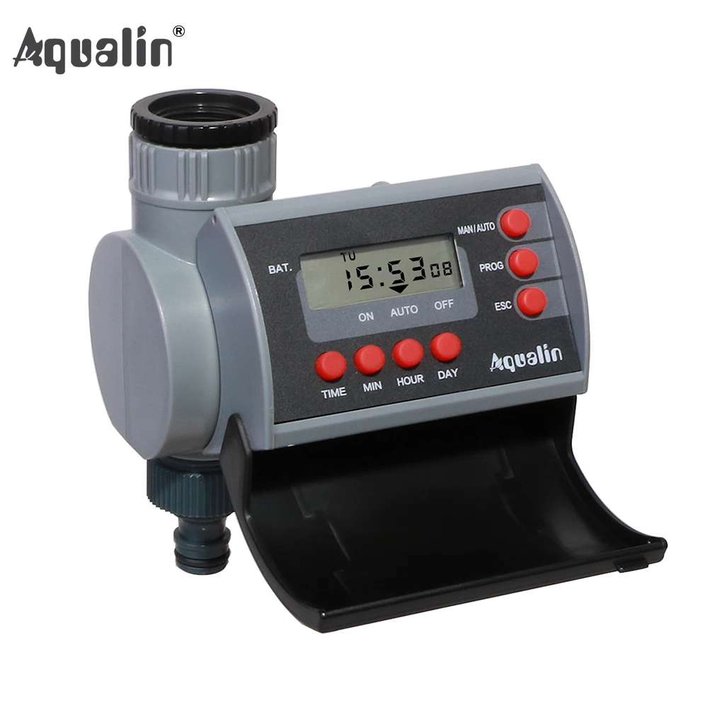 Válvula Solenoide Digital para jardín doméstico, temporizador de agua