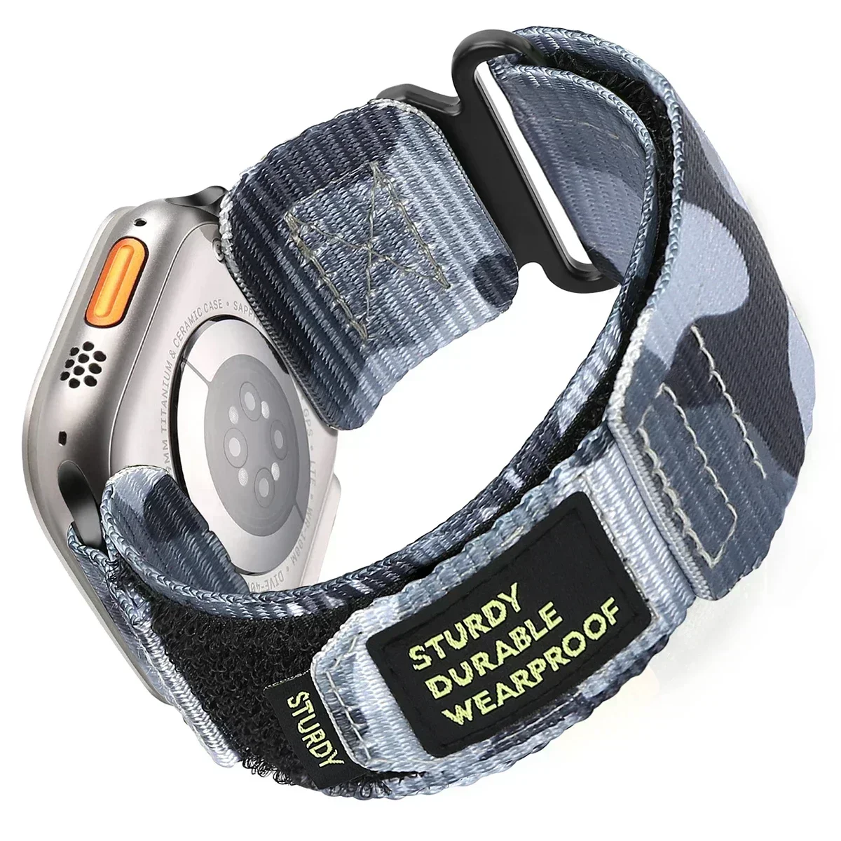 Breathable Sports Nylon Watch Strap – Vibrant and Durable Bracelet