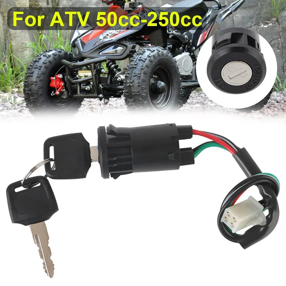 Motorcycle Ignition Switch Key Start Switch Door Locks 1pcs For Suzuki For Honda 50cc-250cc for motorcycle ignition switch,electric door lock,motorcycle switch,motorcycle key,scooter lock set