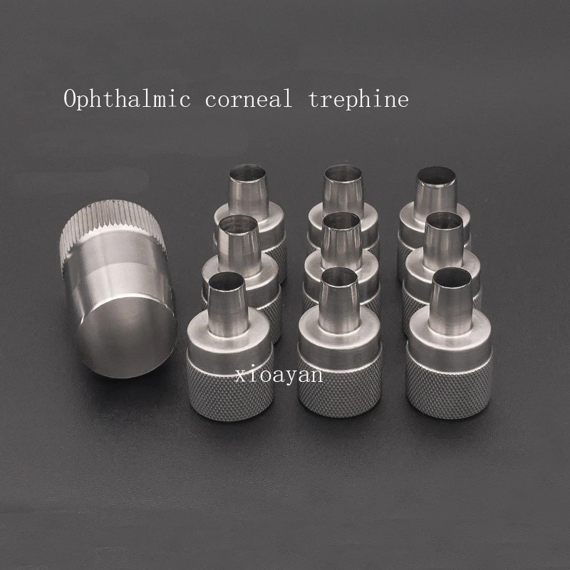 

Stainless steel skin trephine Ophthalmic corneal trephine corneal graft tool Skin sampler soft tissue trephine drill