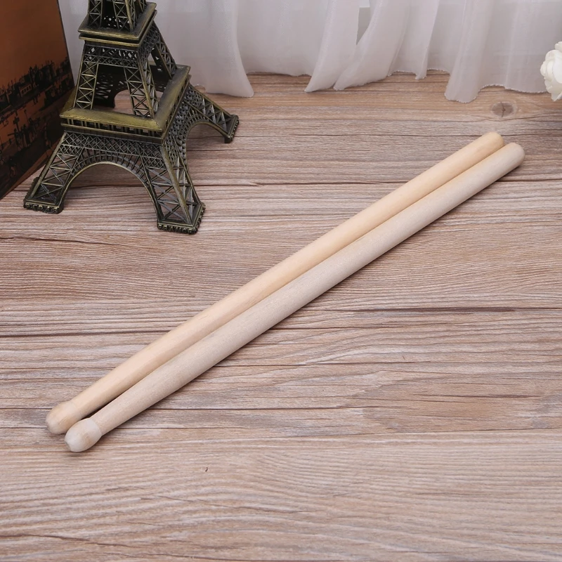 Drumsticks 2pcs Smooth Surface Waist Drum Attachment for Kids Students Beginners Training Tool