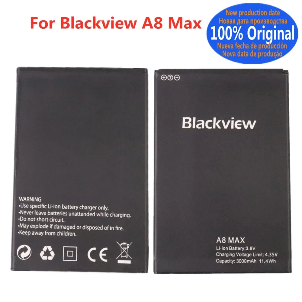 

Оригинальная Аккумуляторная Батарея 3000 мАч для смартфона Blackview A8 Max A8Max