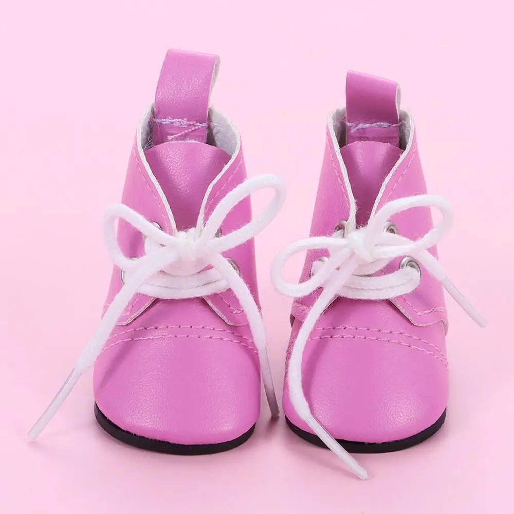 PU Leather Doll Boot For 1/4 Doll Plush Toys