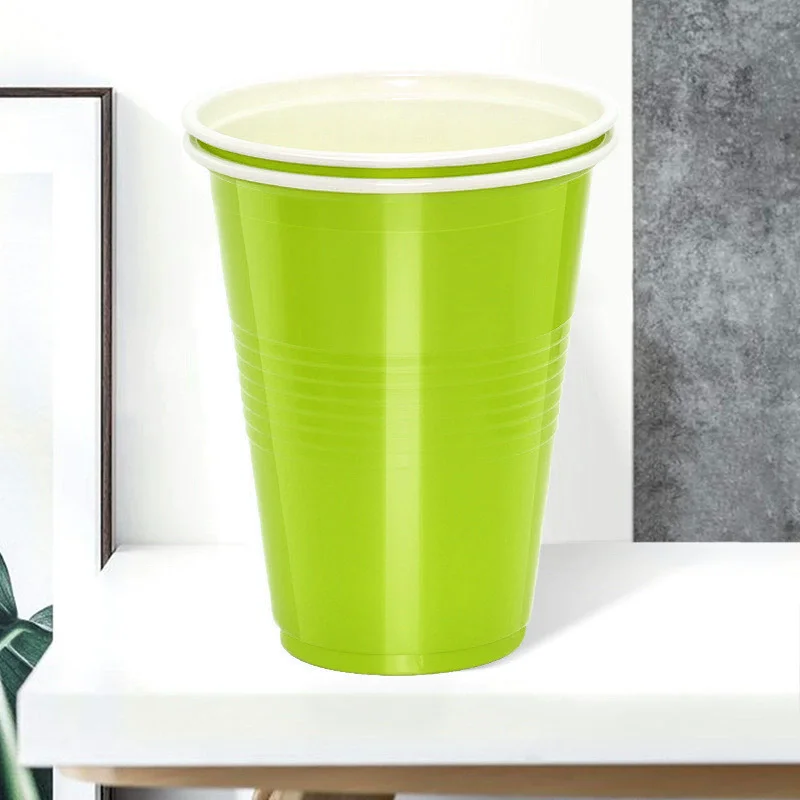 Gobelets Plastique 473ml Bleu - Lot De 50 Verres Empilables Pour Fêtes