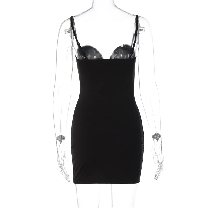 Vestido mini ajustado con cuerda plateada para mujer, vestido veraniego ajustado con escote en V profundo y cintura alta, vestidos sexis de fiesta para mujer, vestidos de verano para chicas atractivas.