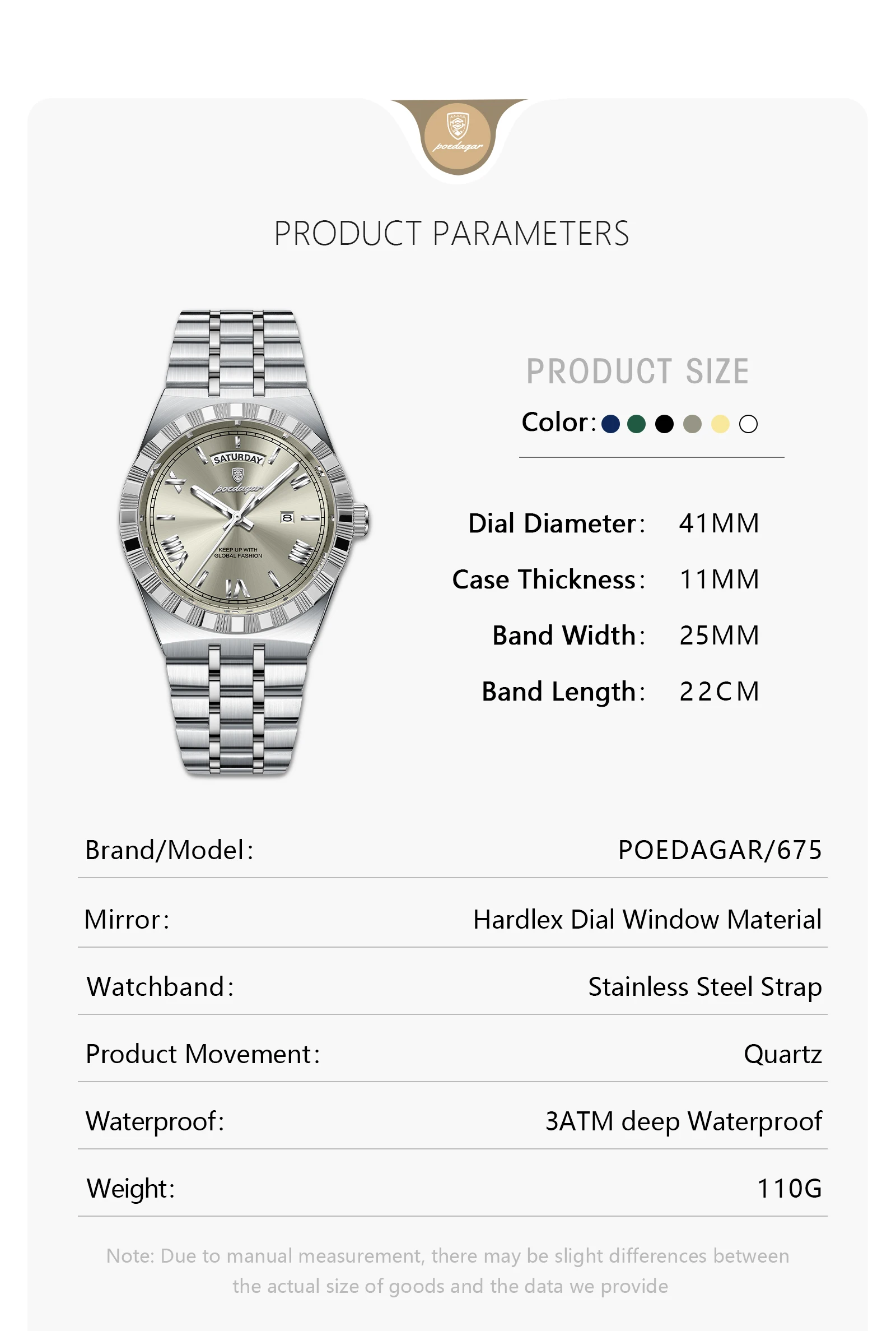 Herrklocka quartz business rostfritt stål vattentät datum_voghion.com