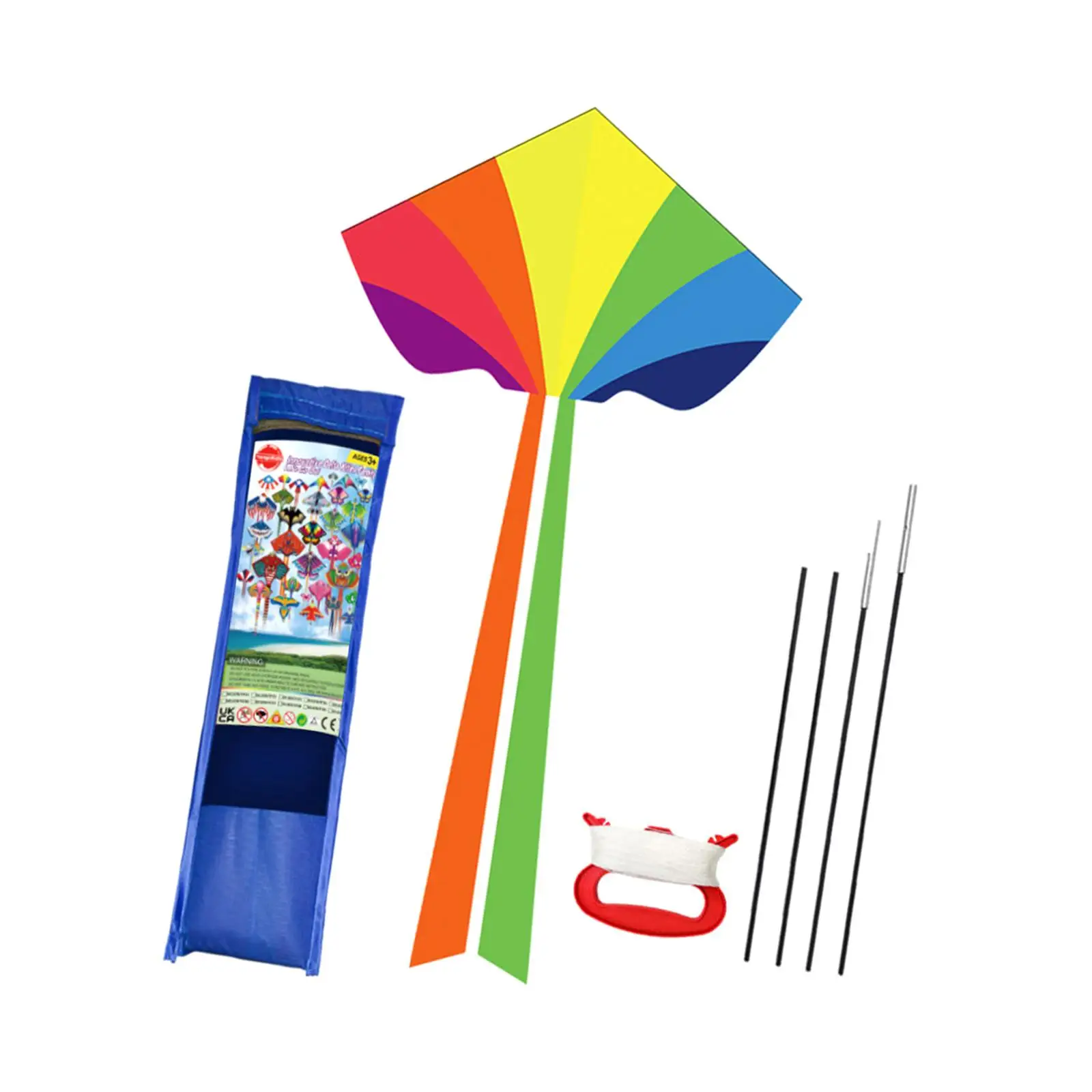 Huge Kite Easy to Fly Stable Outdoor Fly Kite Game for Beach Festival Travel