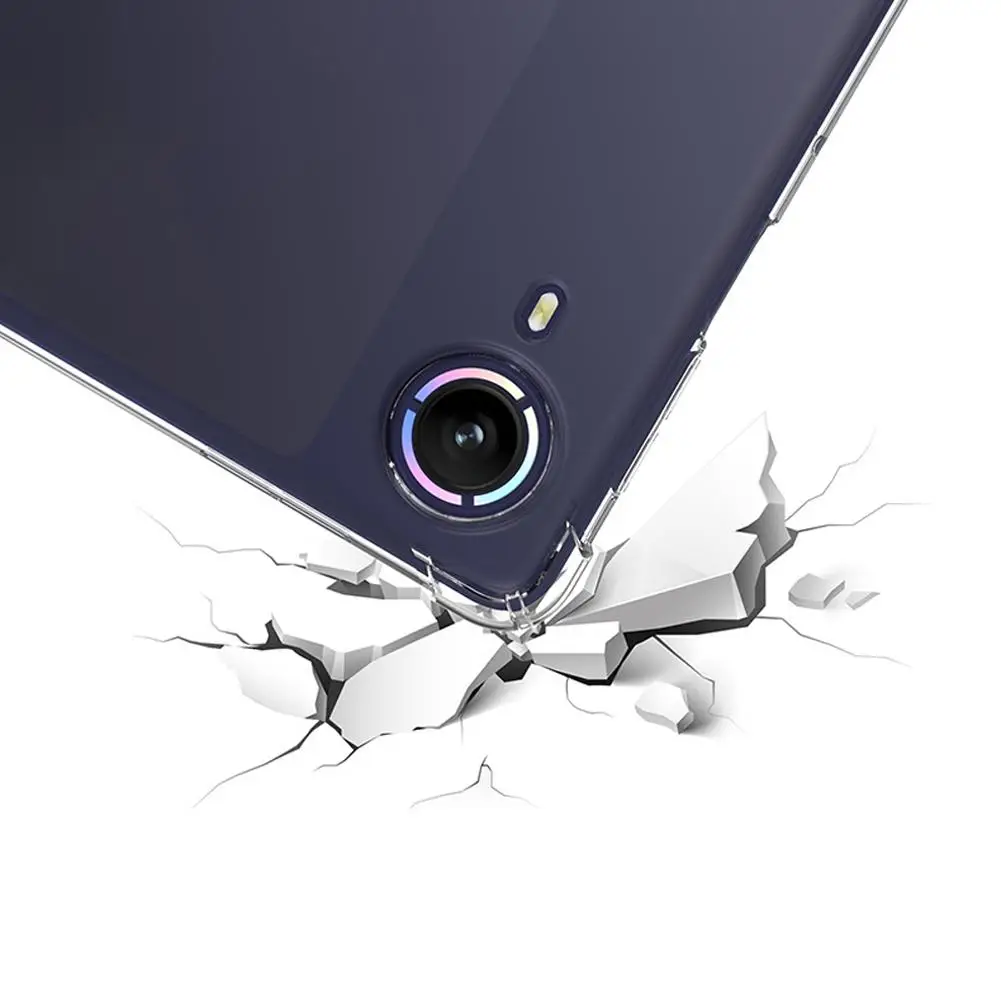 Crystal Clear Shockproof TPU Protective Case with Anti-Yellowing and Corner Cushioning