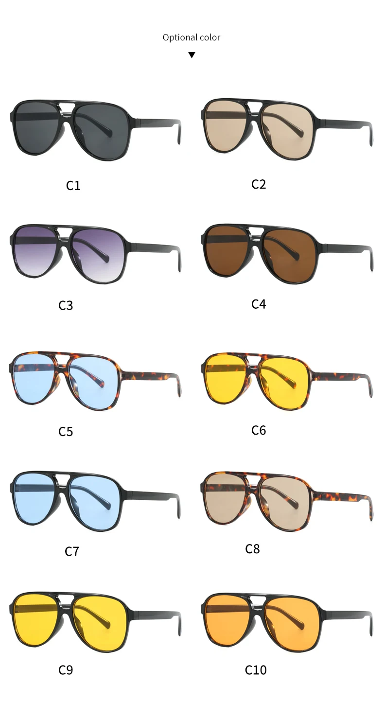 Wandern Camping Neue Mode Übergroßen Quadratischen Frauen Anti Licht Gläser Bunte Objektiv Gradienten Shades Outdoor Casual Brillen UV400 – Detail 3