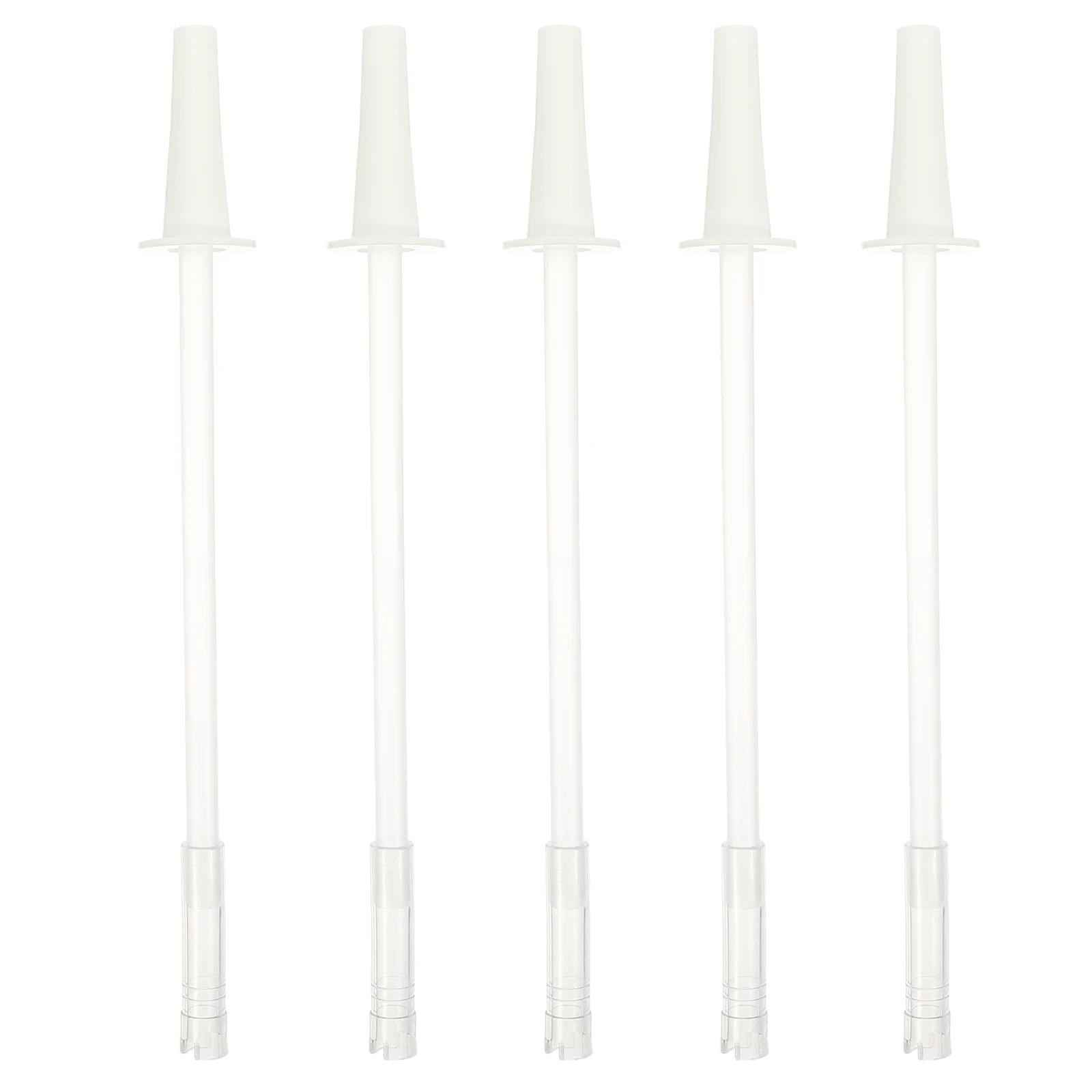 5 Sets Big Belly Bottle Straws Water Bottle Straws Reusable Silicone Gallon Cup Wide Mouth Replacement water bottle sports water bottle sports bottle stainless steel water bottle plastic water bottle tea water bottle