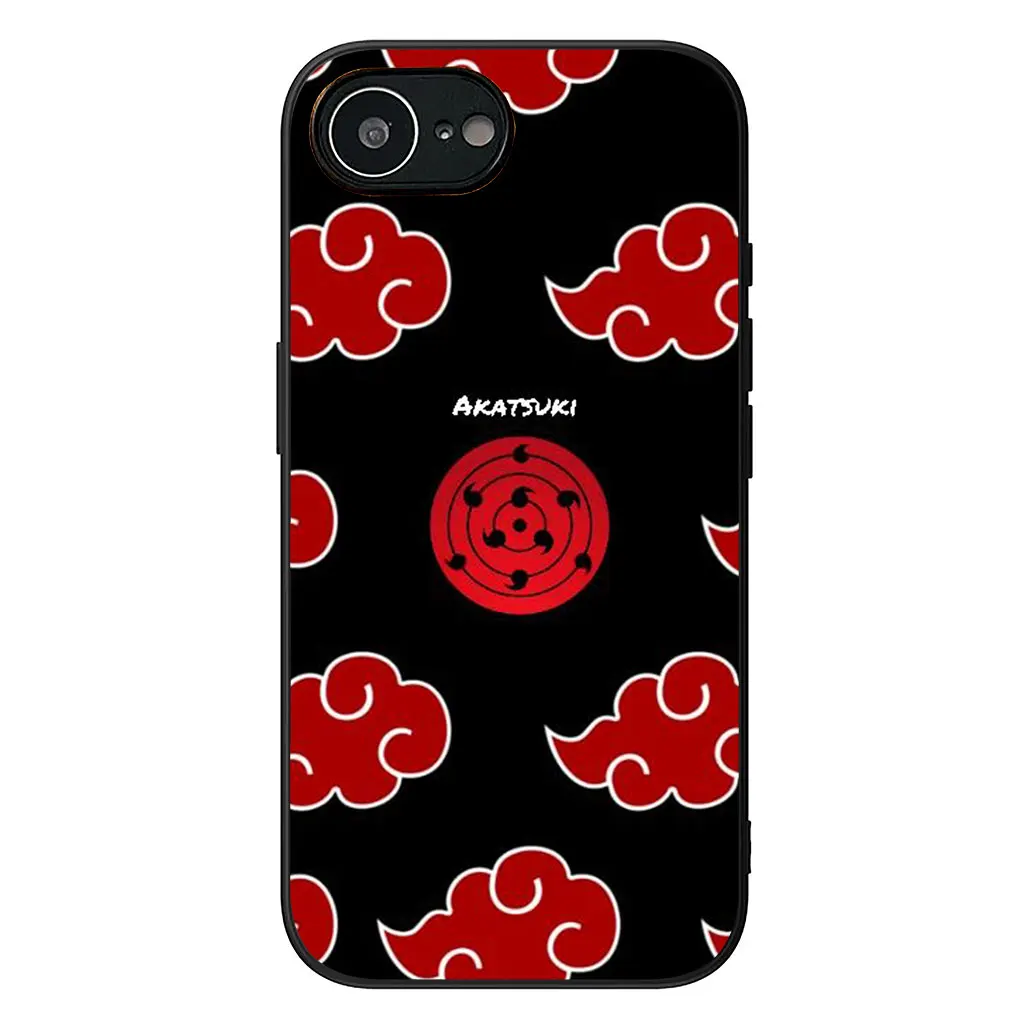 Cartoon Akatsuki Pain Naruto Logo Phone Cover Case