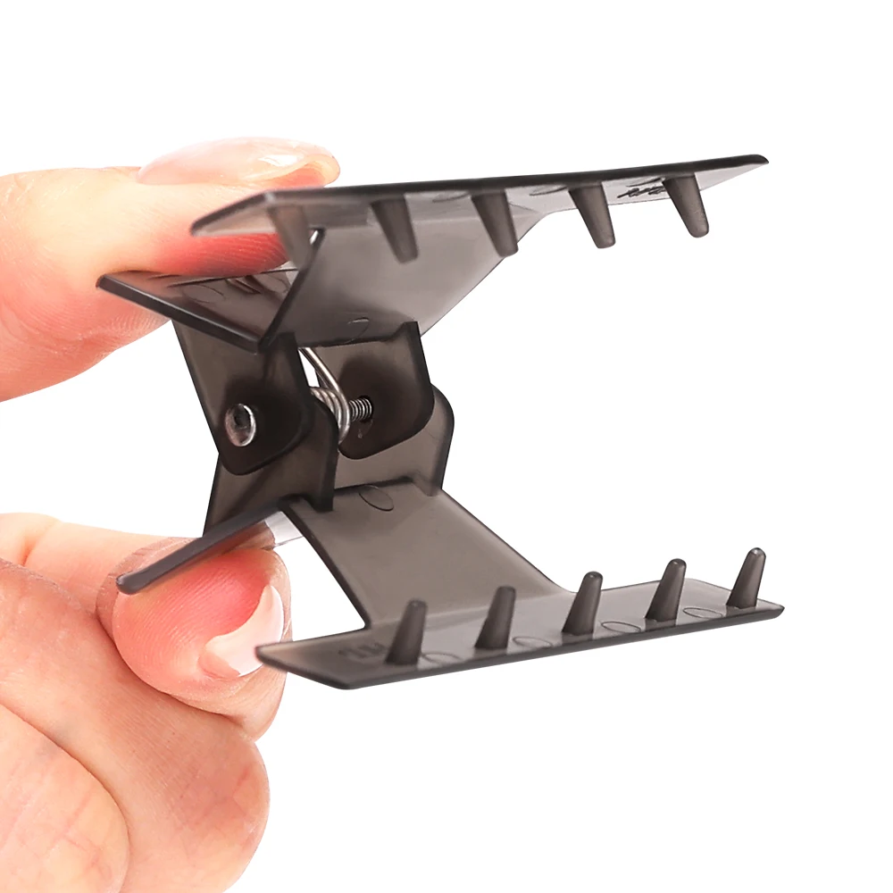 crystal Hair Clips Hairdressing Clamps Claws Clips Barber Hairpin No Harm To Hair Salon Styling Tools 12pcs hair claw hair clips hair accessories