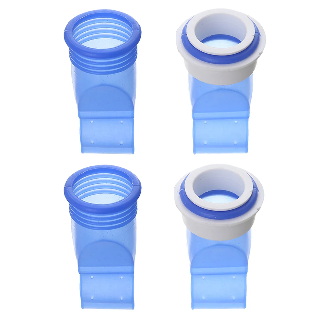 

4 Pcs Floor Drain Spilt Strainer Leakproof Spillover Shower Hair Stopper Water Drainage Core Seal