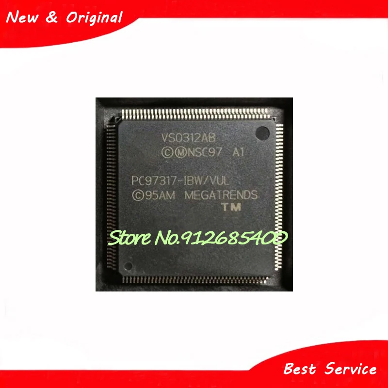 

2 шт./партия, новые и оригинальные Фотообои PC97317-IBW/VUL PC97317-IBW PC97317 QFP160