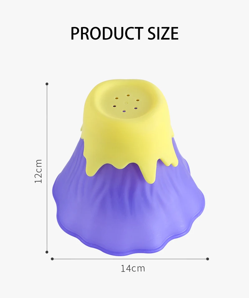 Volcano Microwave Oven Oil Dirt Cleaner Easily Cleans Microwave Appliances For The Kitchen Refrigerator Cleaning Tools 5