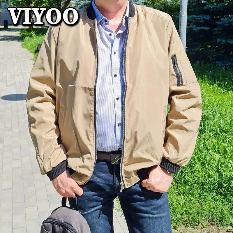 

Men's Clohting Military Bomber Male Overalls Loose Baseball Jacket Windbreaker Casual Coat Streetwear Varsity Jacket for Men