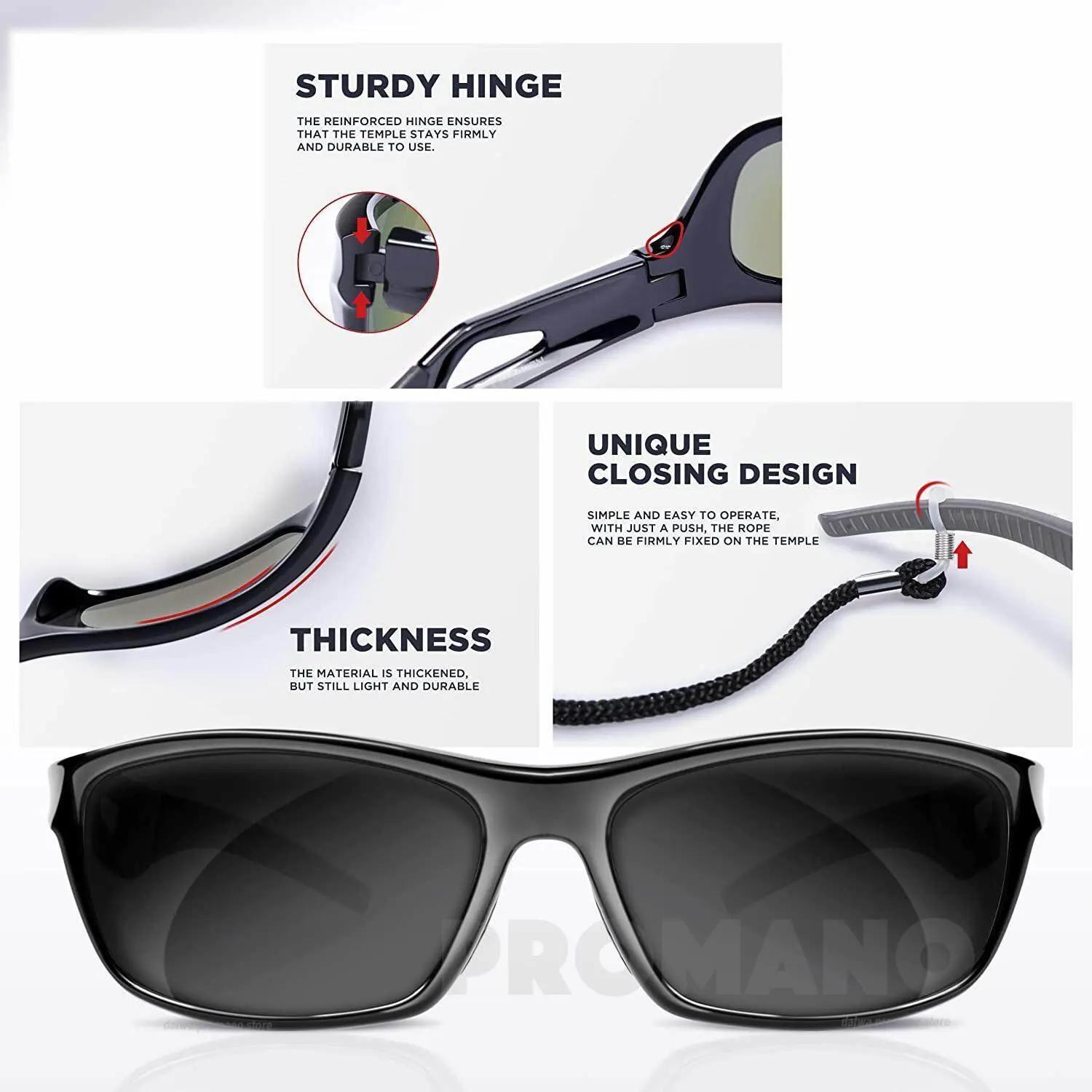 Dalwa Fishing Sunglasses Polarized Men's Night Driving Shades Male Sun  Glasses Hiking Fishing Classic Sun Glasses UV400 Eyewear - AliExpress