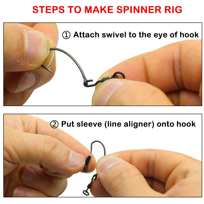 CBcarptackle Bug Kickers – 10 Gancio Per Insetti Per Carpa, Kicker Per Larve E Vermi, Terminale Pesca