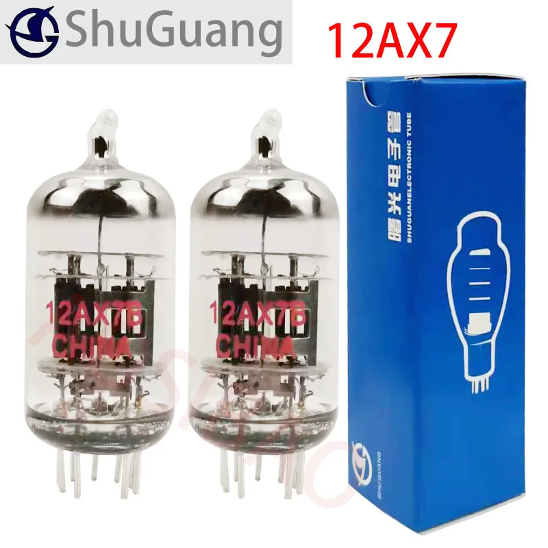SHUGUANG 12AX7B Vacuum Tube Precision pairing Valve Replaces 12AX7 ECC832 Electronic tubes For Amplifier
