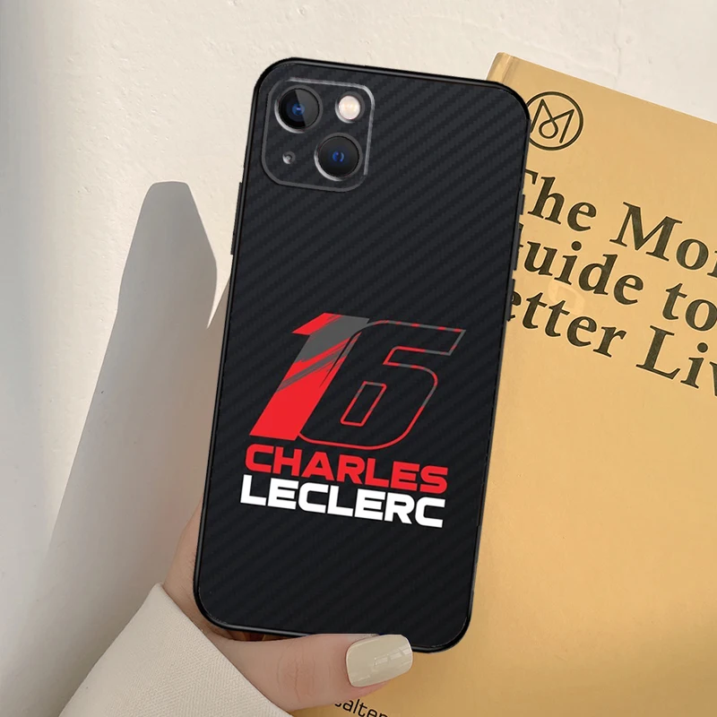 iphone 13 pro max leather case Charles Leclerc 16 F1 Case For iPhone 13 Pro Max 11 12 Mini 6S 7 8 Plus SE 2020 2022 X XR XS MAX Cover Coque best case for iphone 13 pro max