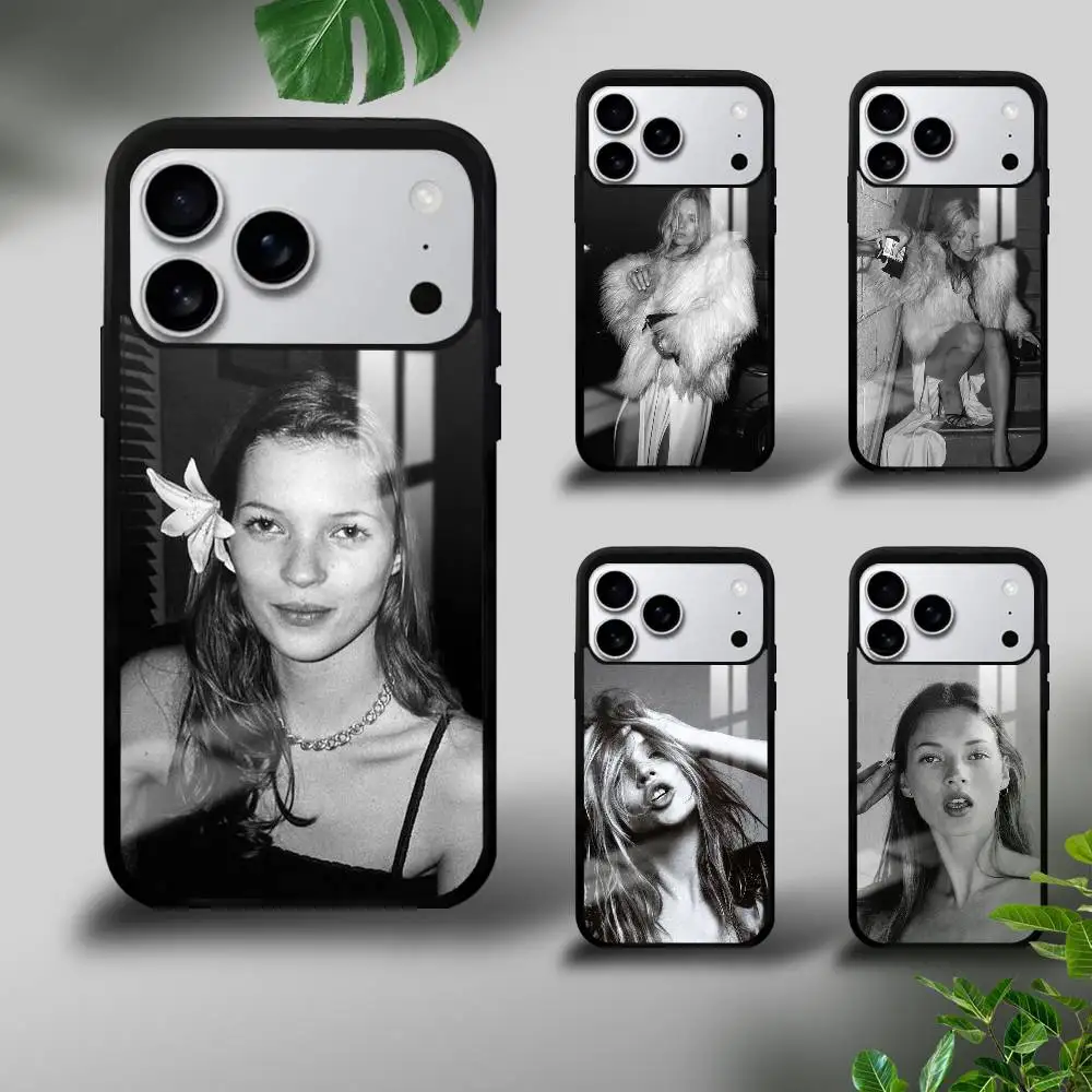 Chic Fashion Icon Hard Phone Case - Sleek Protection