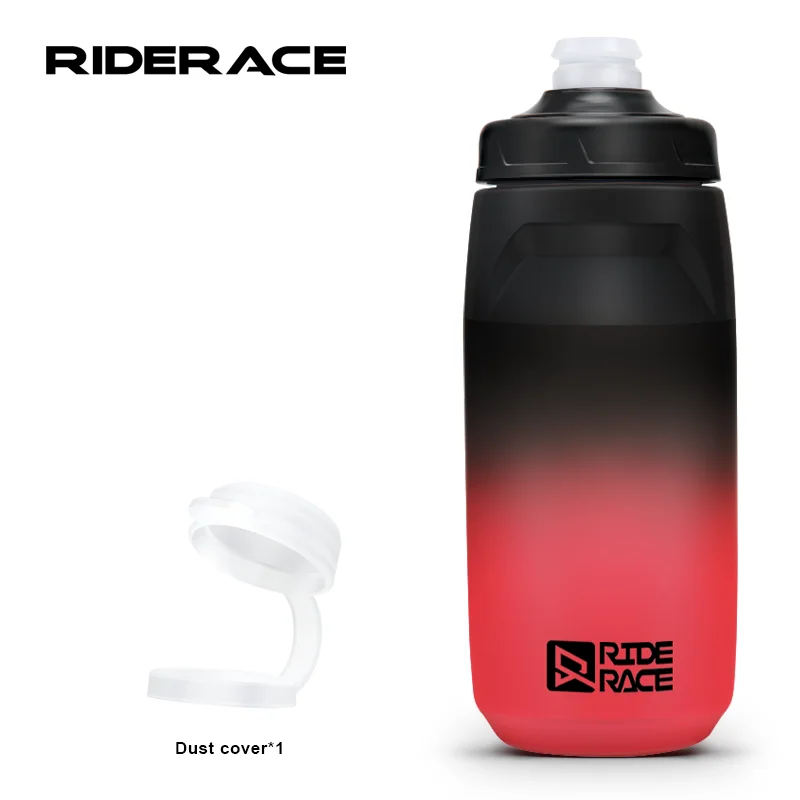 Bicycle Water Bottle 620ML PP5 Ultra-Light Outdoor Running Climbing Sports Squeeze Mug Cycling Kettle Portable Bike Cup RIDERACE