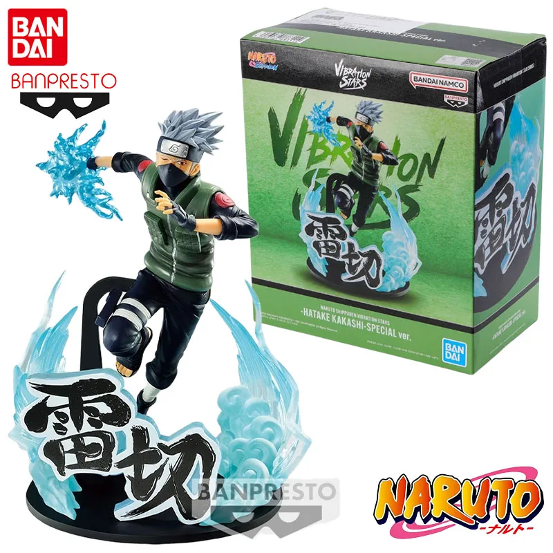 

Bandai Genuine Banpresto NARUTO Anime Figure VIBRATION STARS Hatake Kakashi Action Toys forKids Christmas Gift Collectible Model