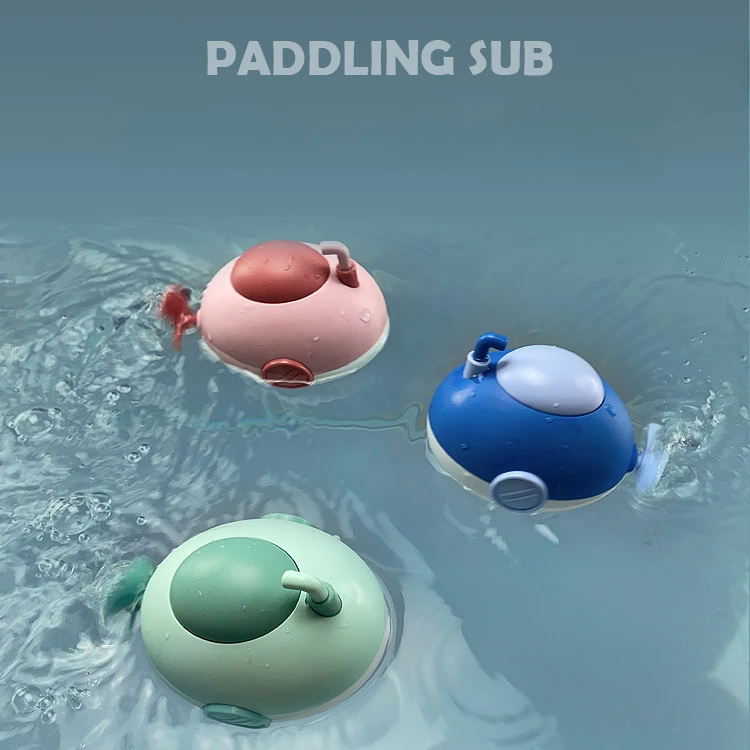 

Submarine Bath Clockwork Toys Summer Swimming Children Kids Bathroom Shower Dolls Play Water Baby Bathing Cute Bathtub