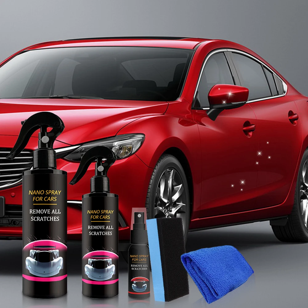 30/120Ml Automotive Nano Coating Agent Crystal Plating Liquid Car Paint Repair Lucidatura Hand Spray Water Wax Wash Maintenance