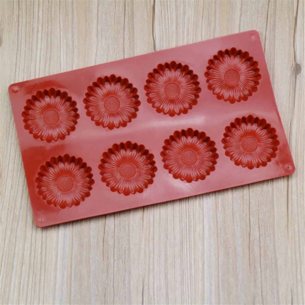 Silicone Eco-Friendly Chrysanthemum Cake Mold Biscuit Chocolate Mould Flower Shaped Decorating DIY Baking Tool