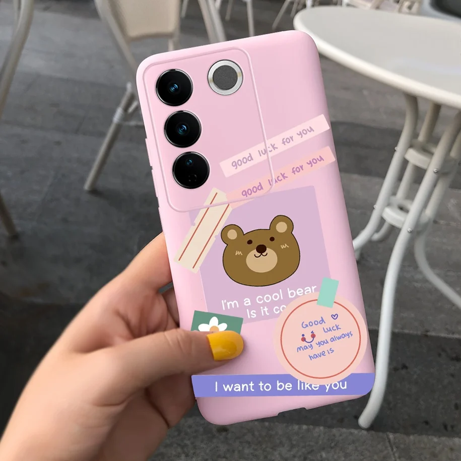 Fashion Candy Color Painted Soft Shell Back Cover Case