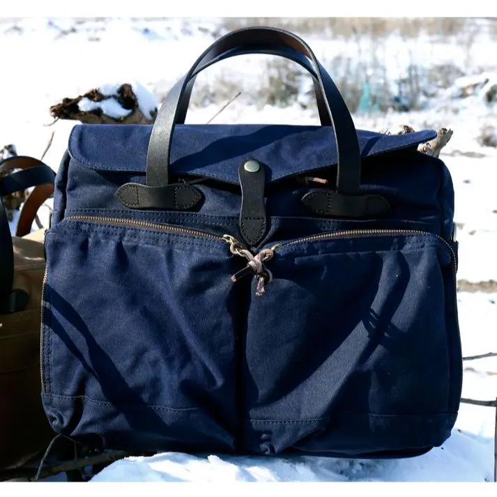 Tailor Brando Super Quality Backpack American Retro 70140 Oil Wax Canvas Handbag Size 40*32*9cm Heavy Waterproof Shoulder Bag