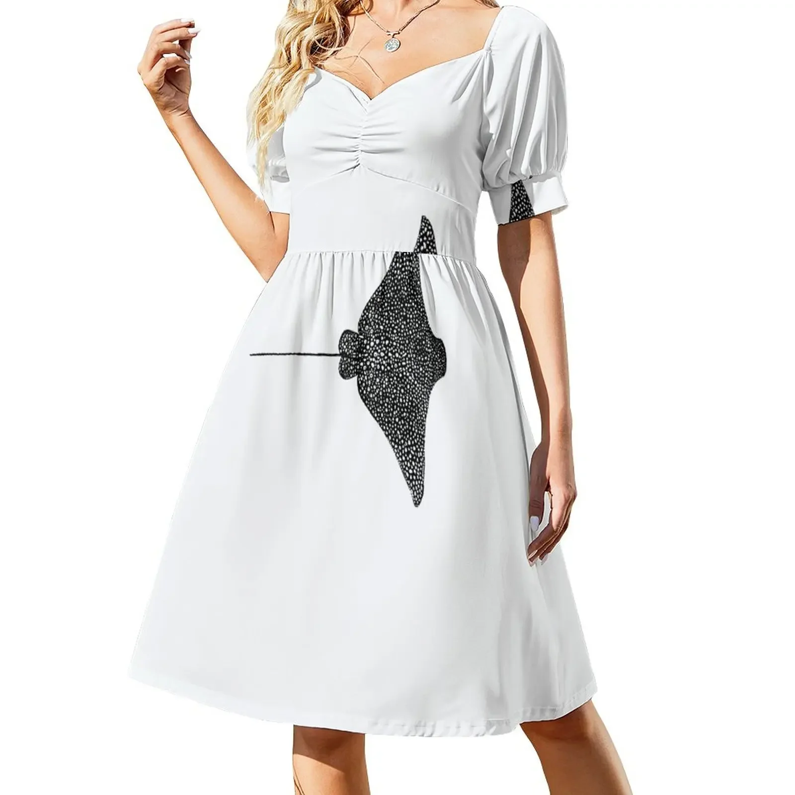 

Spotted Eagle Ray Sleeveless Dress Long dresses beach dress birthday dress