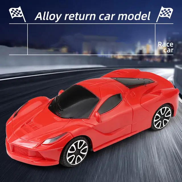 1PC Simulation Remote Control Car Random Color Model Electric 2-way Rc Sports Car Toy For Boys Girls Birthday Gifts Random Color 3