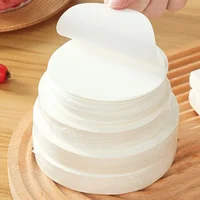 Papiers de cire en papier pour galettes de hamburgers, 50/100 pièces, papillons pressés congelés séparés pour galettes de hamburgers, papier antiadhésif pour bœuf et viande de barbecue 3