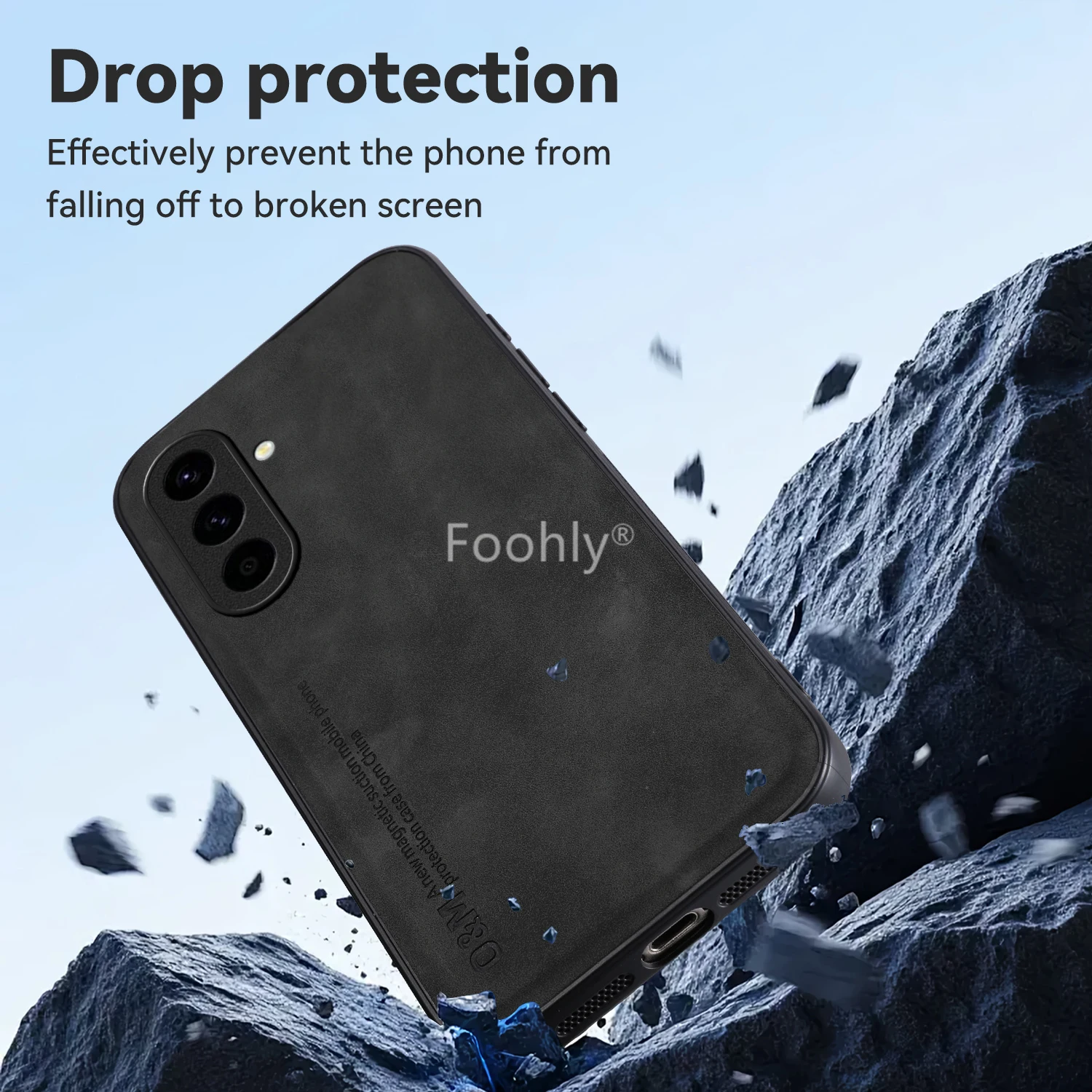 Ultimate Shockproof Magnetic Protective Case with Built-in Suction