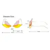 Sunglasses Personality Luxury Party Decor Glasses очки солнечные женские Butterfly Glasses Gradient Lens Women Google 6