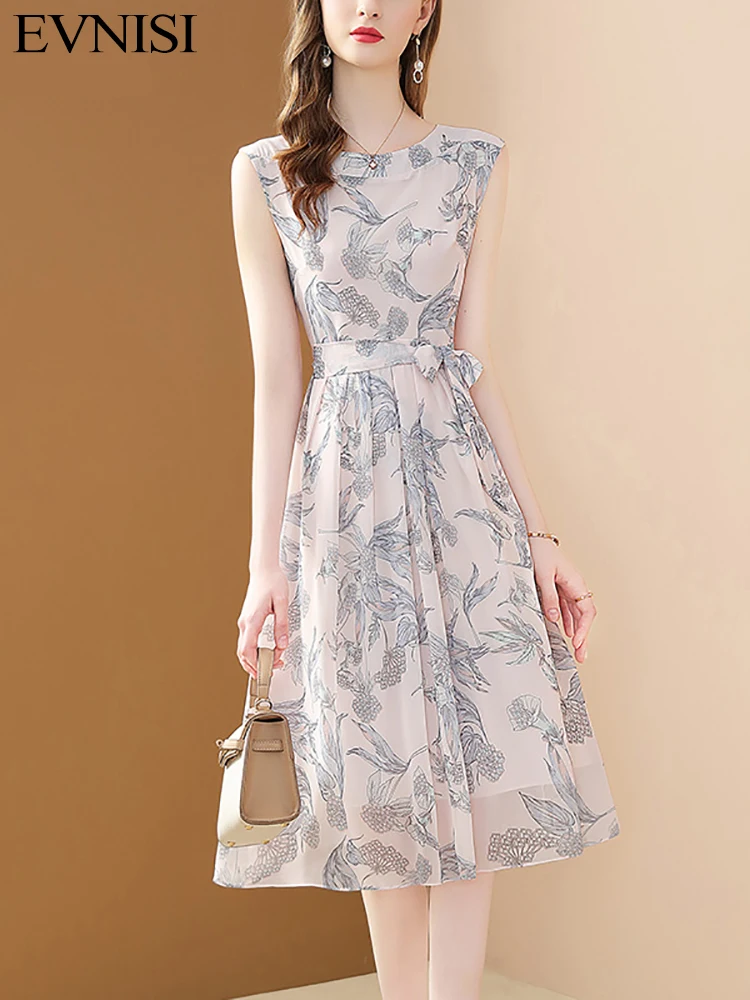 Samedi Soir French lace chiffon printed dress