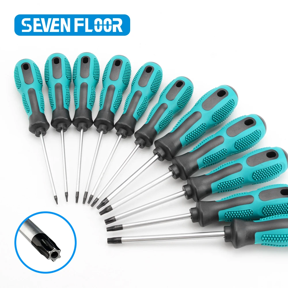 Jeu De 9 Tournevis Torx MODECO CR-V - T10 à T50, Neuf Dans Son Emballage D'origine