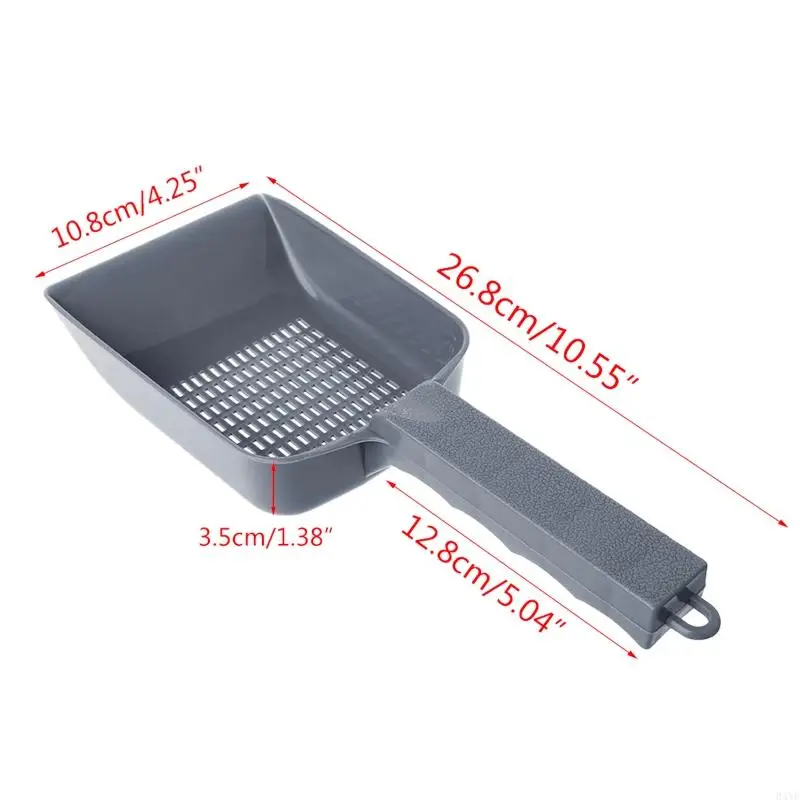 34YF Non-slip Cat Litter Kitten Litter Pet Shovel Pet Cat Sifter Sand Toilet Clean