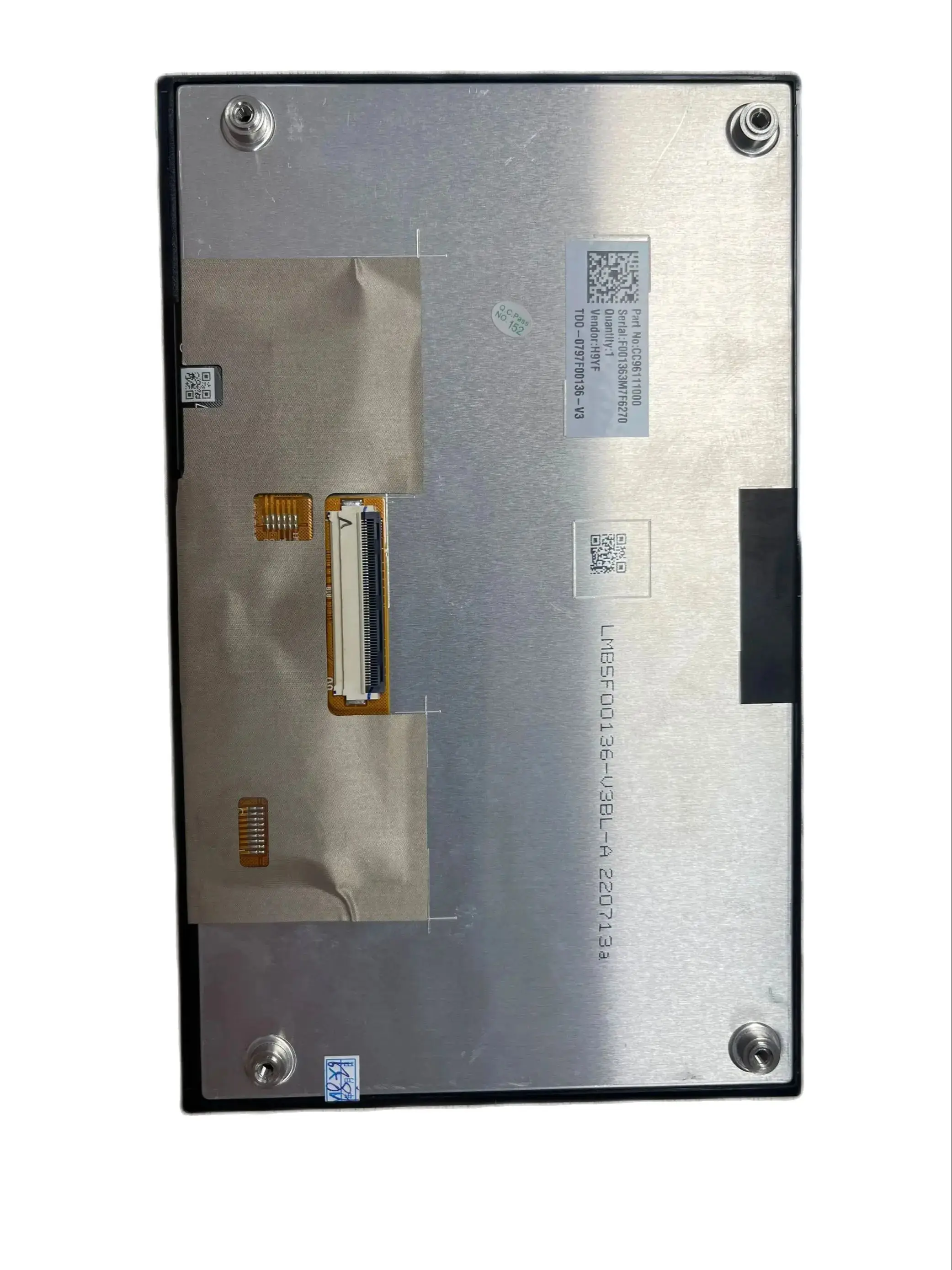 Replacement LCD Display Touch screen 194X119MM for KIA Hyundai Radio navigation TDO-0797F00136-V6 TDO-0797F00136-V3 LMB5F00136