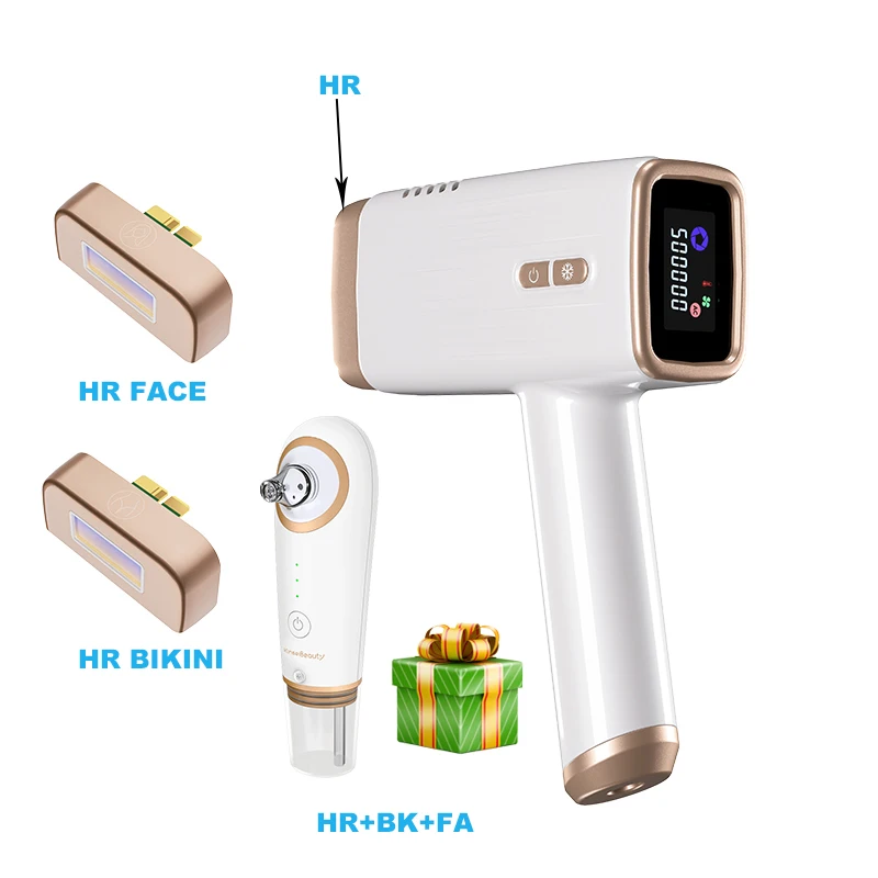 KinseiBeauty-E3 جهاز إزالة الشعر بالليزر للنساء وا...